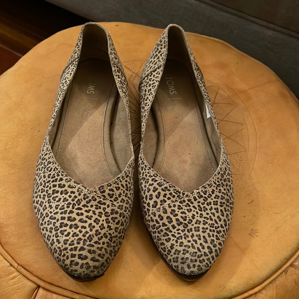 TOMS Leopard Print flats